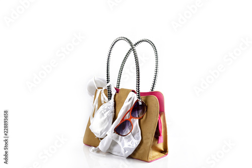 Beach accessory isolated on whit background