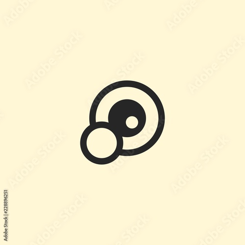 Eye Vision Solution Creative Abstract Modern Icon Technology Logo Design Template Element Vector