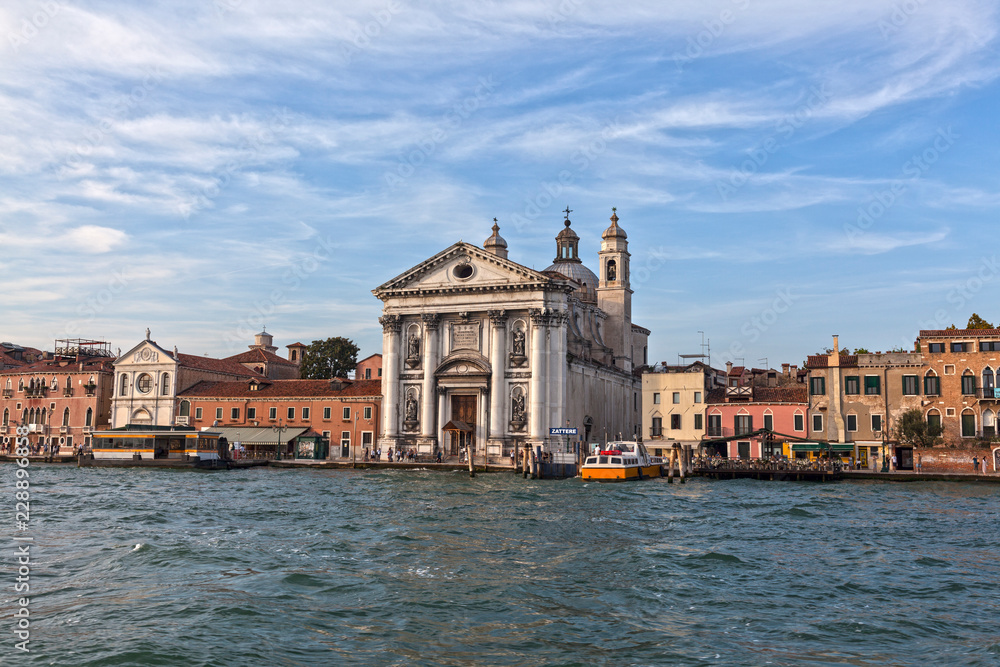 Fototapeta premium Набережная Дзаттере. Венеция