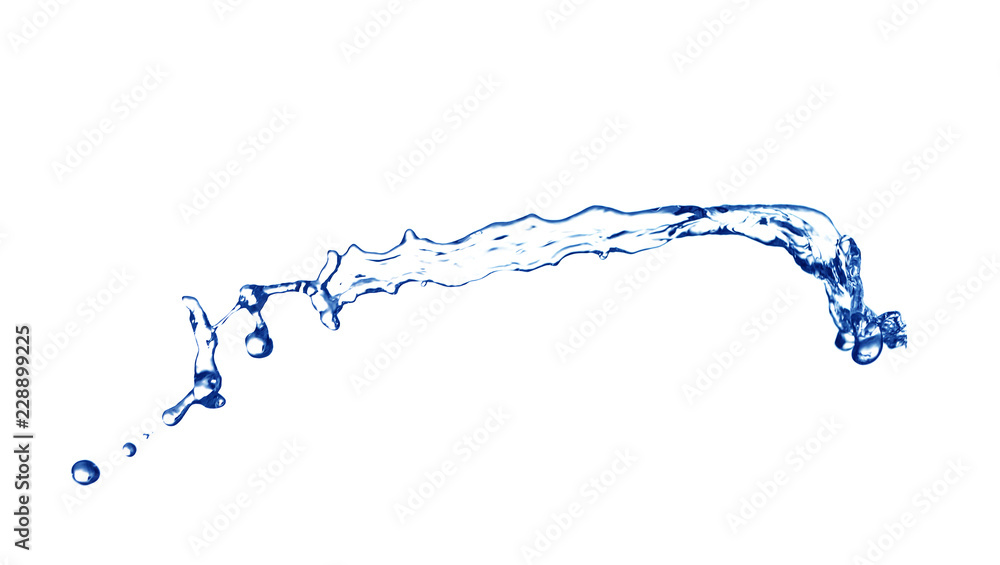 Abstract splash of water on white background Abstract splash of water on white background
