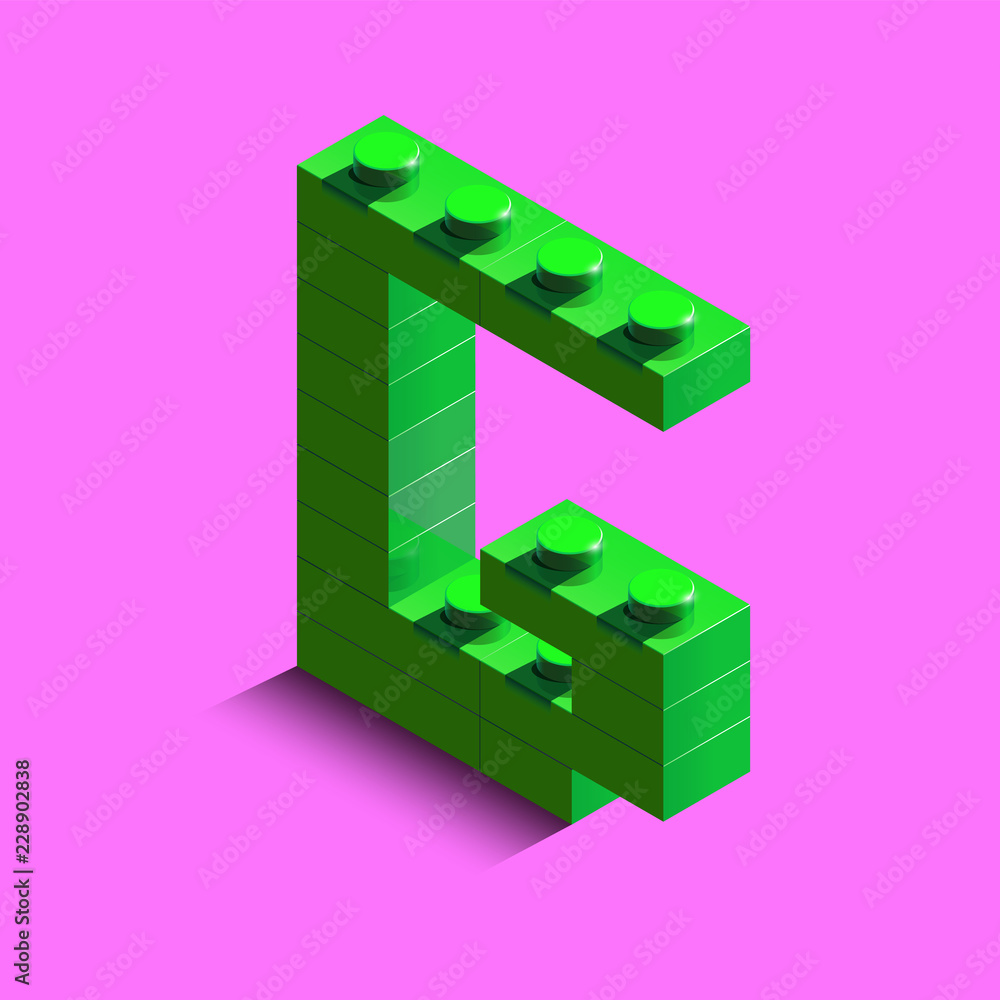 Realistic red 3d isometric letter G of the alphabet from constructor bricks. Red 3d isometric plastic letter from the building blocks. letters. 3d letters Realistic red 3d isometric letter G of the alphabet from constructor bricks. Red 3d isometric plastic letter from the building blocks. letters. 3d letters