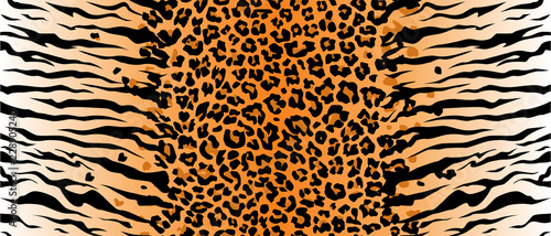 stripe animals jungle tiger cat fur texture pattern seamless repeating orange yellow black