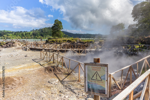 Schwefelquellen in Furnas / Sao Miguel / Azoren photo