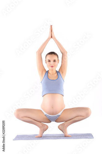 Fototapeta Naklejka Na Ścianę i Meble -  Pregnancy Yoga