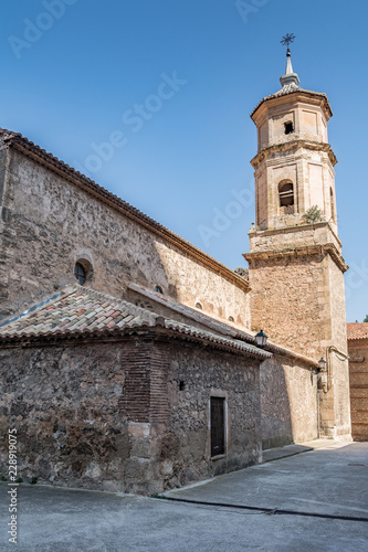 Church in Libros village, Spain