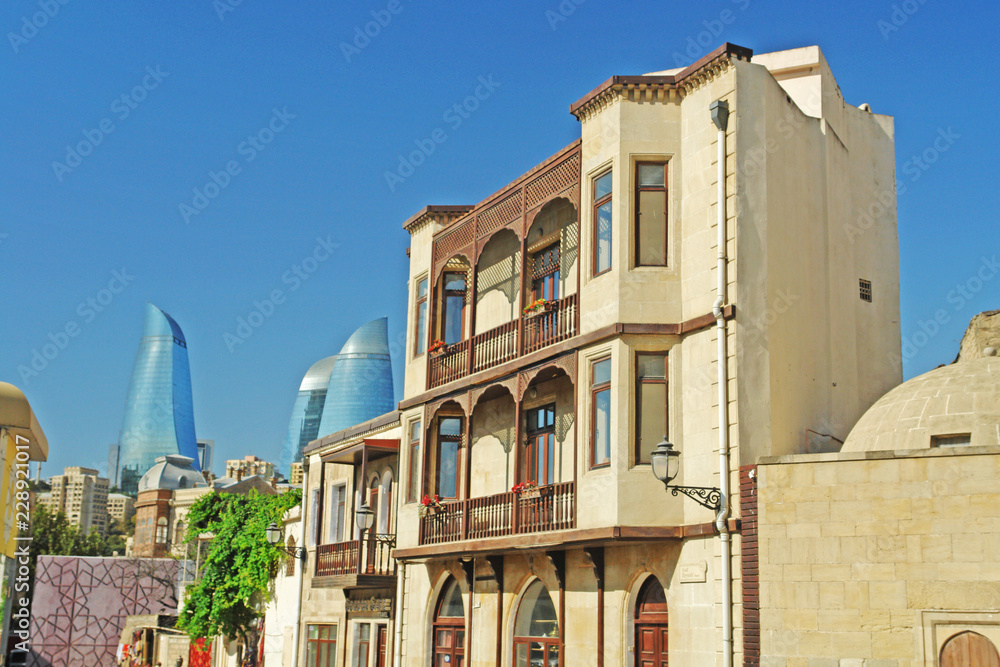 Baku - the capital and largest city of Azerbaijan
