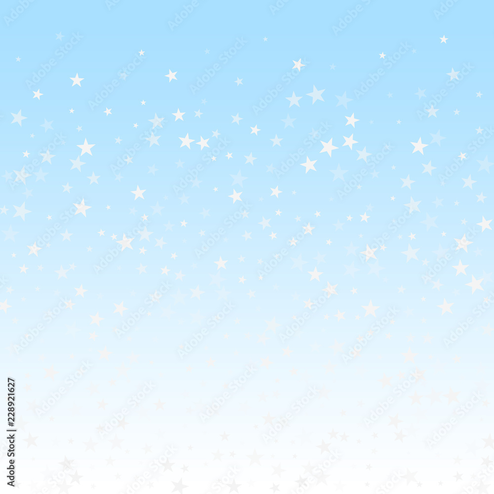 Random falling stars Christmas background. Subtle 