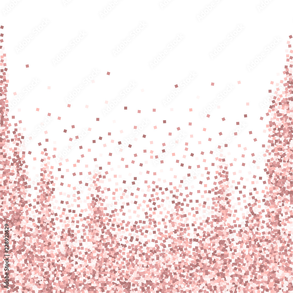 Pink gold glitter luxury sparkling confetti. Scatt Pink gold glitter luxury sparkling confetti. Scatt