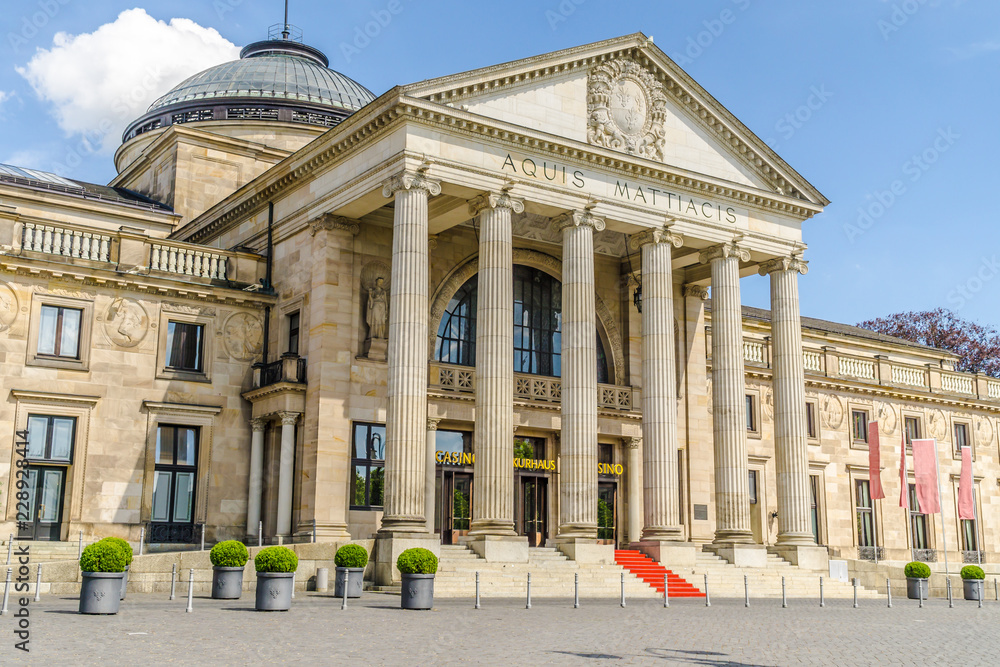 Obraz premium Kurhaus Wiesbaden Health Spa