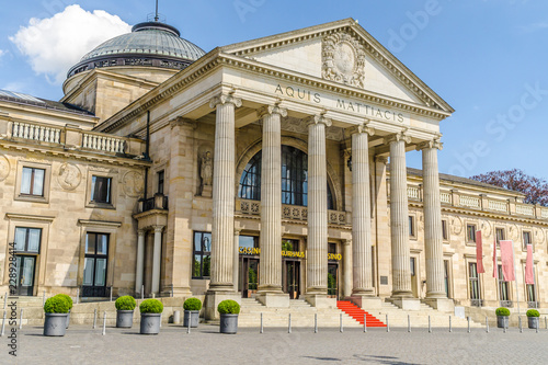 Bild auf Leinwand Kurhaus Wiesbaden Health Spa