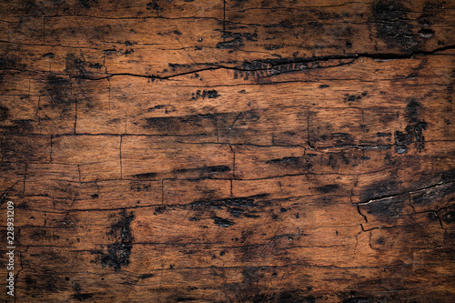 Old wood plank texture background. Natural weathered texture of wooden boards.	