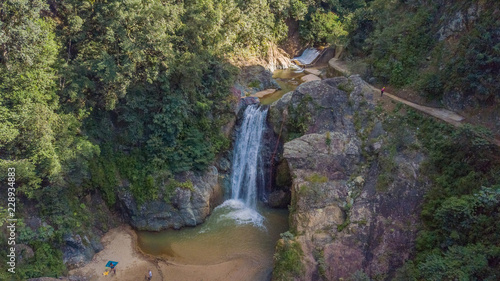 Photography Vista Aérea Salto Baiguate Costanza Rep. Dom.