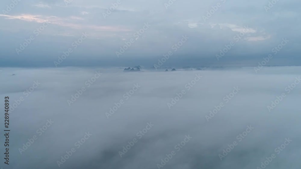 Flight through moving cloudscape Flight through moving cloudscape