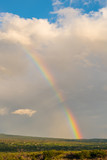 Rainbow in the clouds