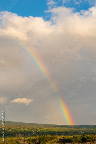 Rainbow in the clouds © Melissa