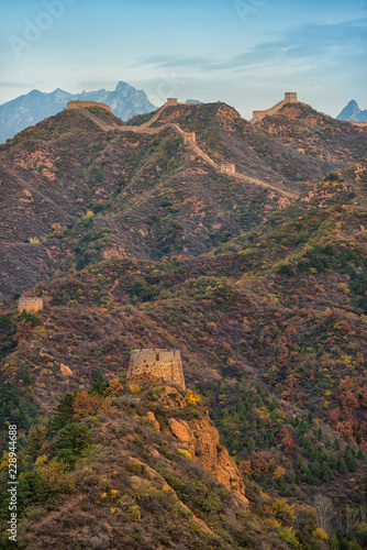 The beautiful great wall of China