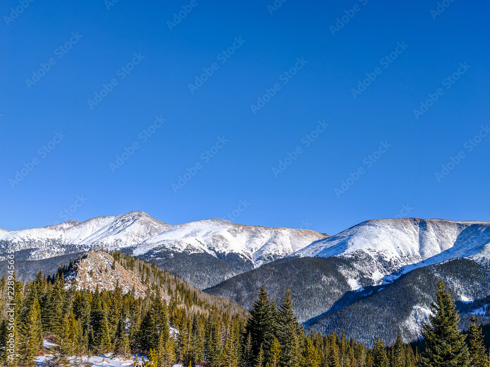 Snowy Mountains in Colorado