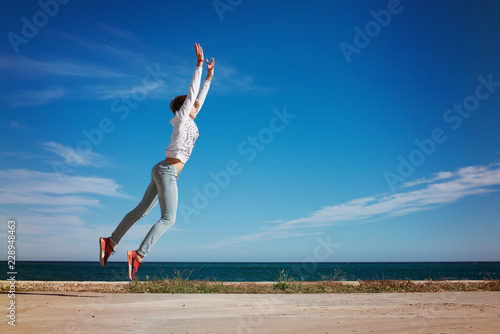 jump to sky
