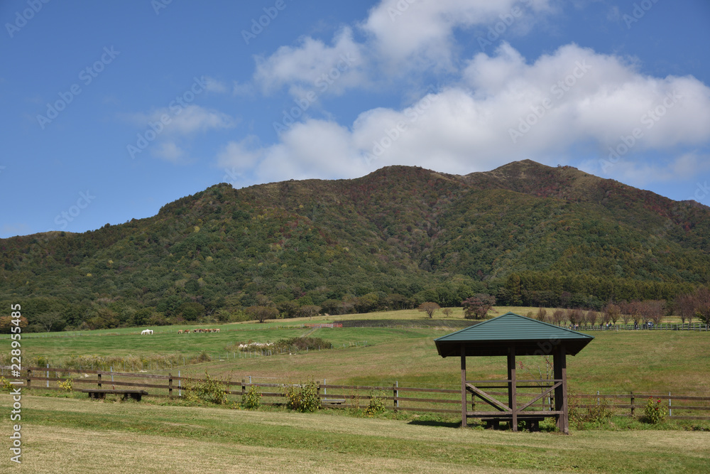 日本の秋の名山