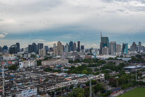 Cityscape with building in city of Bangkok