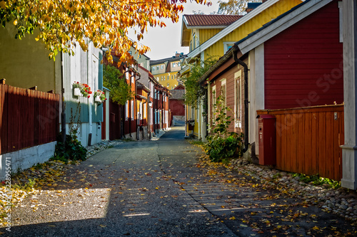City street.