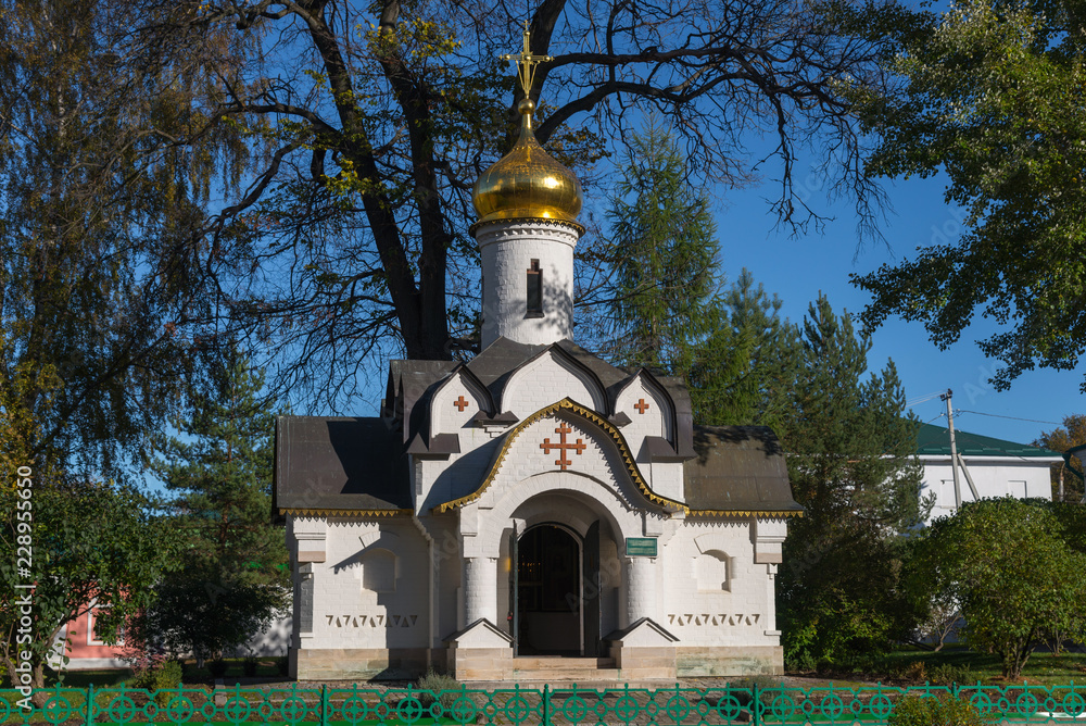 Borisoglebsky Monastery, Chapel of Holy Spirit, Dmitrov, Moscow Region, Russia