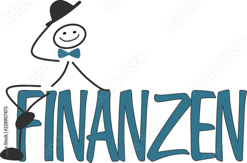 Strichmännchen - Finanzen