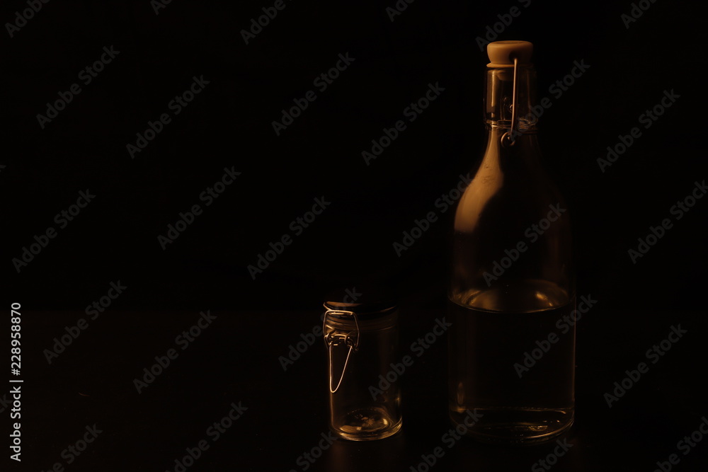 Swing cap bottle in dusk Swing cap bottle in dusk