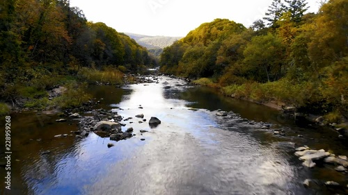 river in autumn