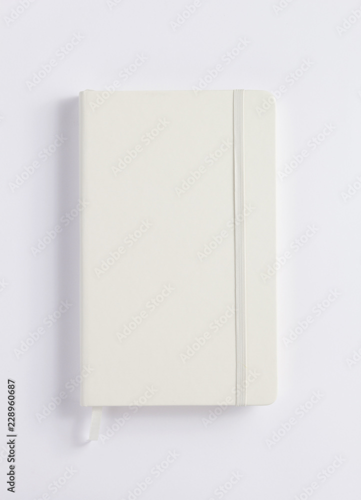 notebook or book on white background notebook or book on white background