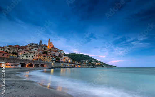 Italian sea landscape