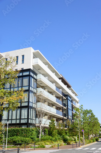Bilde på lerret 低層型の高級分譲マンション
