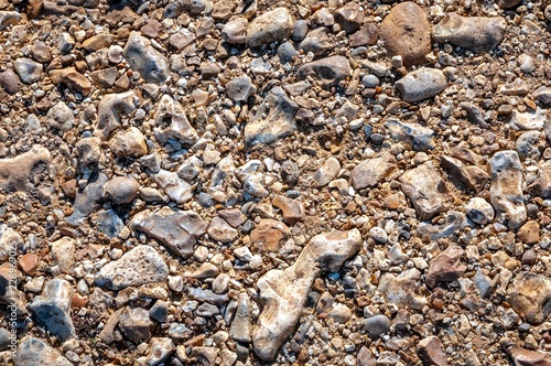 Close-up of pebble stones © Bv87