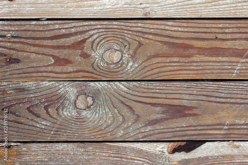 texture of the painted shabby wooden flooring made of boards, grunge background