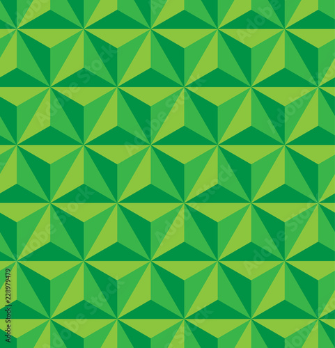 3D triangular  or tetrahedron  pyramids. Seamless vector pattern background.