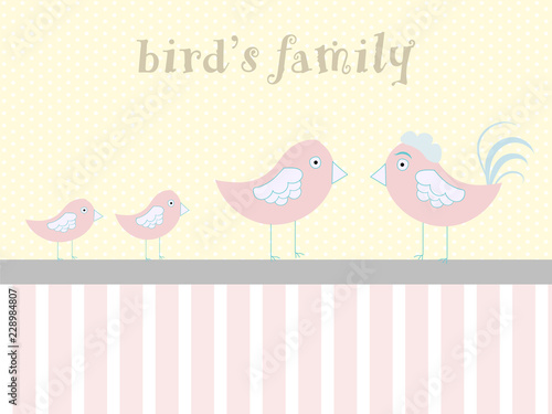 vector illustration of baby's room