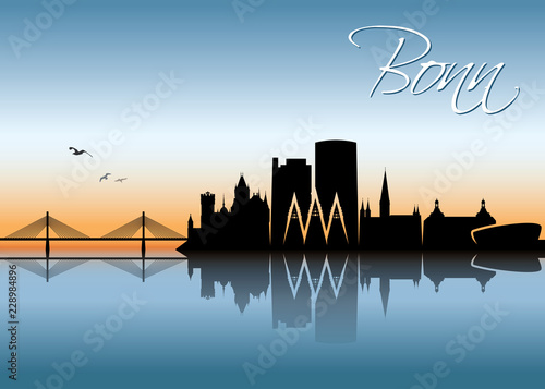 Bonn skyline - Germany 