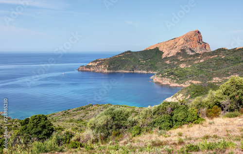 Paysages de Corse-Route de Piana vers Arone