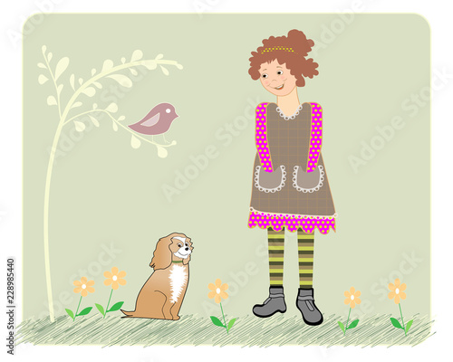 vector illustration for children