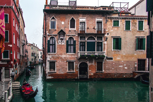Old house of Venice, small canal