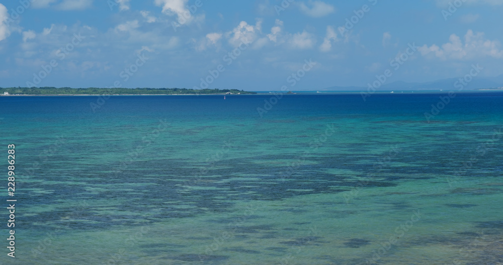Fototapeta premium Sea in ishigaki island