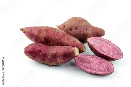 Fresh garnet yam