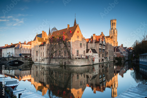 Early Morning Bruges Belgium