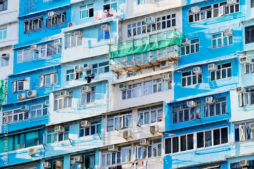 Residential buildings in Hong Kong