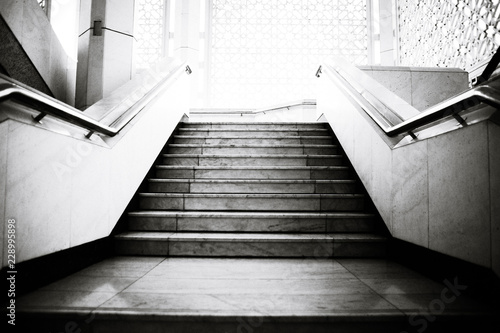 staircase in state mosque