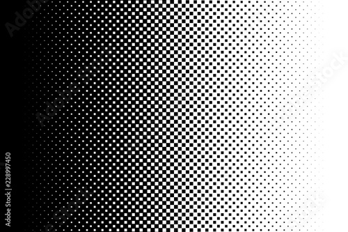 Gradient background Halftone pop art design Light effect Seamless pattern Vector illustration