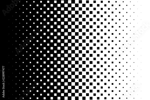 Gradient background Halftone pop art design Light effect Seamless pattern Vector illustration