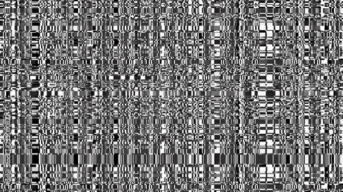 Glitch background. Computer screen error. Digital pixel noise abstract design. Video game glitch. Television signal fail. Data decay. Technical problem grunge wallpaper. © ADELART