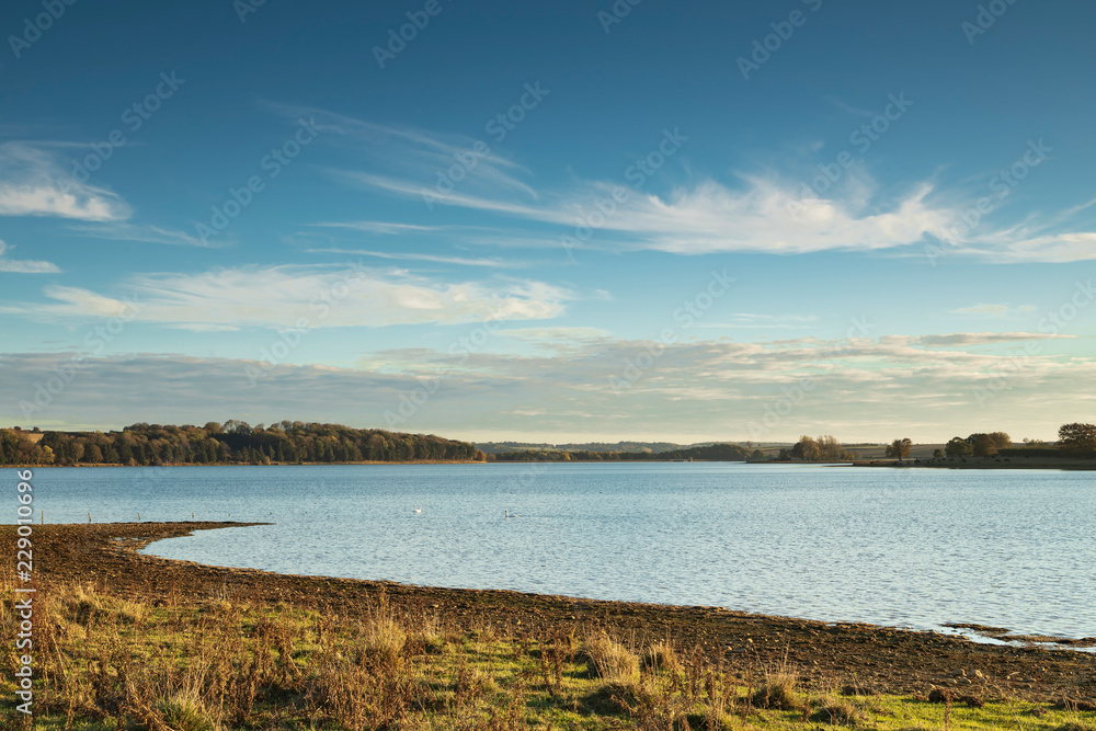 Afternoon At Eyebrook/An image of Eyebrook reservoir on a beautiful Autumn afternoon in Englands smallest county, Rutland, UK.