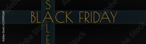 Black friade sale banner